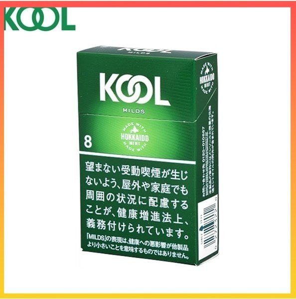 Kool香煙企鵝北海道醇薄荷8mg