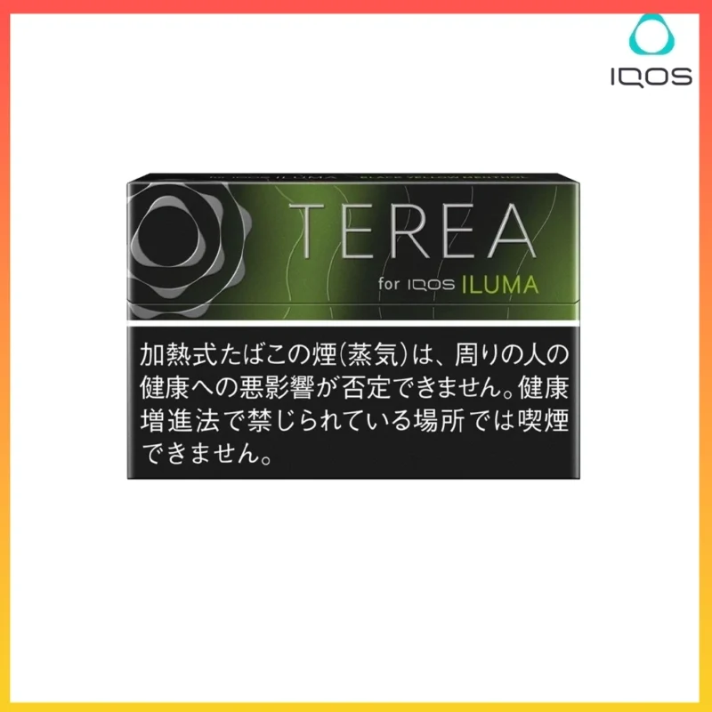 IQOS TEREA Black Yellow Menthol（黑青檸）煙彈