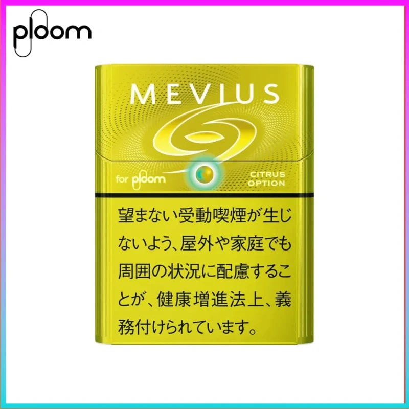 Ploom x AURA MEVIUS Citrus Option檸檬爆珠煙彈