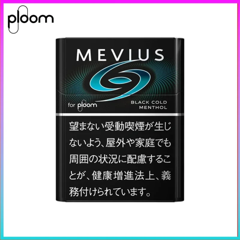 Ploom x AURA MEVIUS BLACK COLD黑冰薄荷煙彈