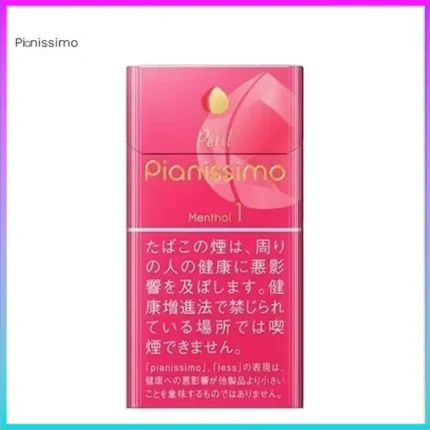 Pianissimo碧絲夢水蜜桃薄荷香煙1mg