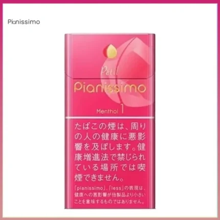 Pianissimo碧絲夢水蜜桃薄荷香煙1mg